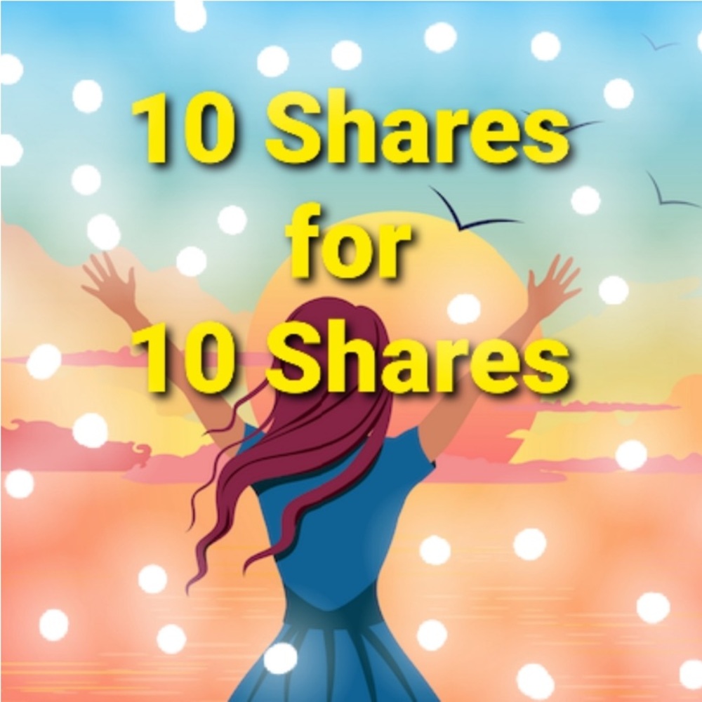 Ten shares gets you 10 shares